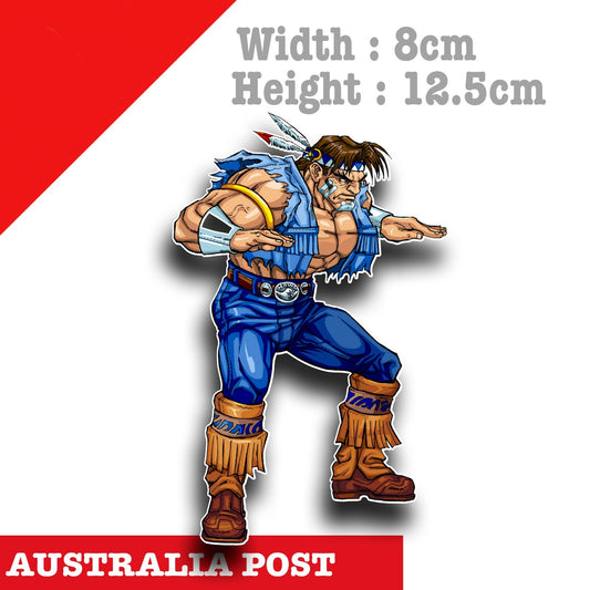 Street Fighter II: The World Warrior Super Street Fighter Sticker