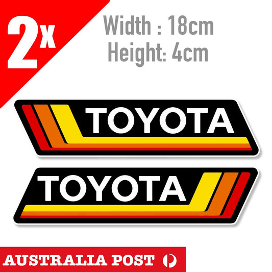Toyota TRD Vintage Logo 4x4 Hilux Off Road 4WD Vinyl Sticker
