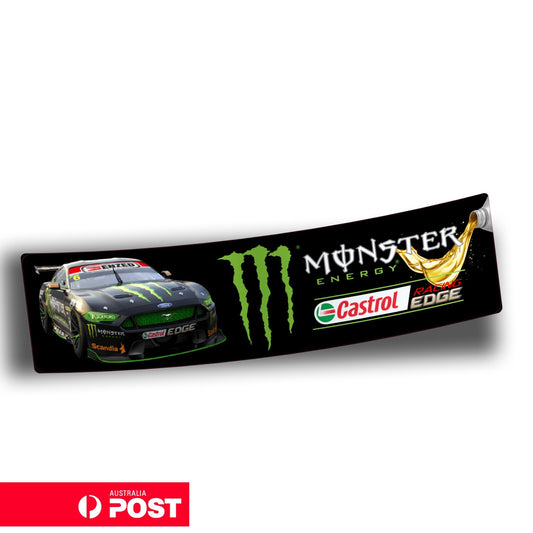 Ford Mustang Monster Energy Drink Castrol V8 Supercars Banner Vinyl Stickers