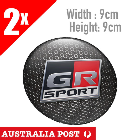 Toyota GR Sport Round Logo badge  Sticker
