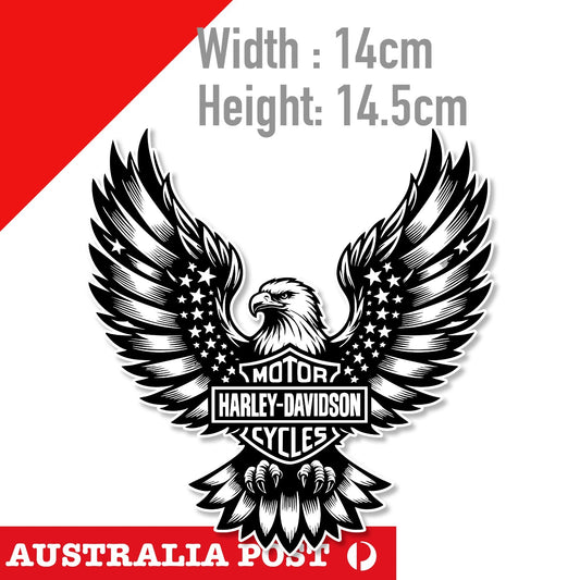 HARLEY Davidson Stickers  Motorcycle Vinyl Decals Bike, Motorcycle Eagle Sticker