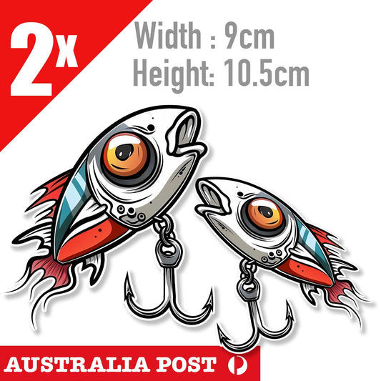 Fishing Lure JDM  Vinyl  Stickers