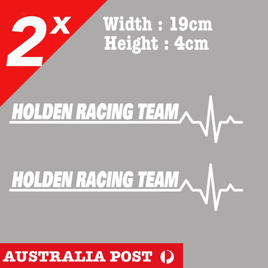 HOLDEN Cardiogram Racing Team, Turbo, Car Window, Racing Sticker