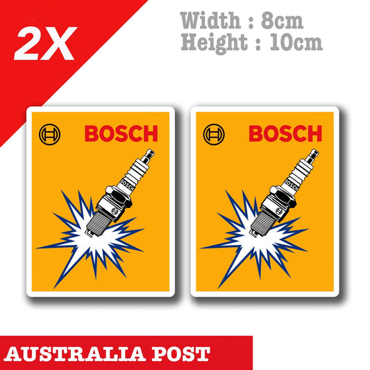 Bosch Spark Plugs Decal Sticker