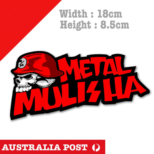 Metal Mulisha ,Motocross Dirt Bike 4x4 Off Road, Fuel Tank, Helmet Stickers