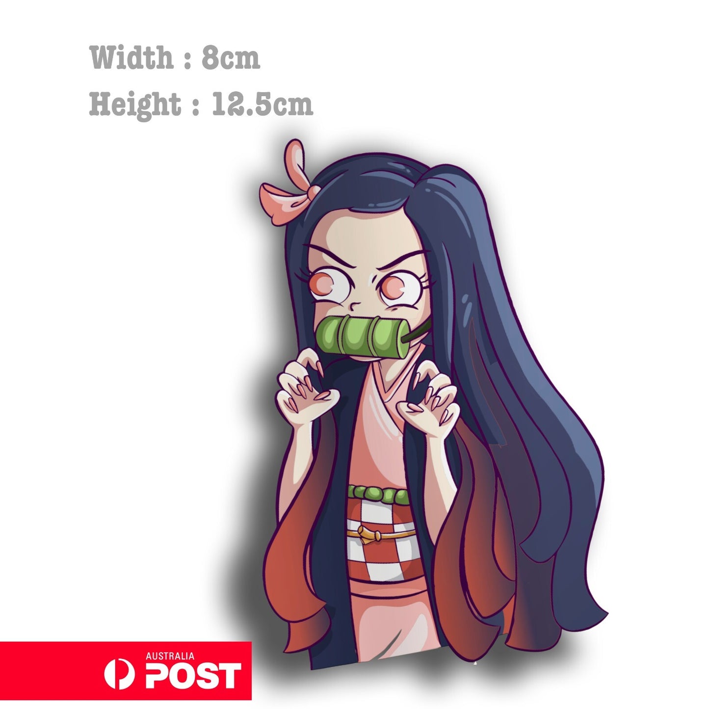 Nezuko Kamado Demon Slayer JDM Anime Cartoon Decal Sticker