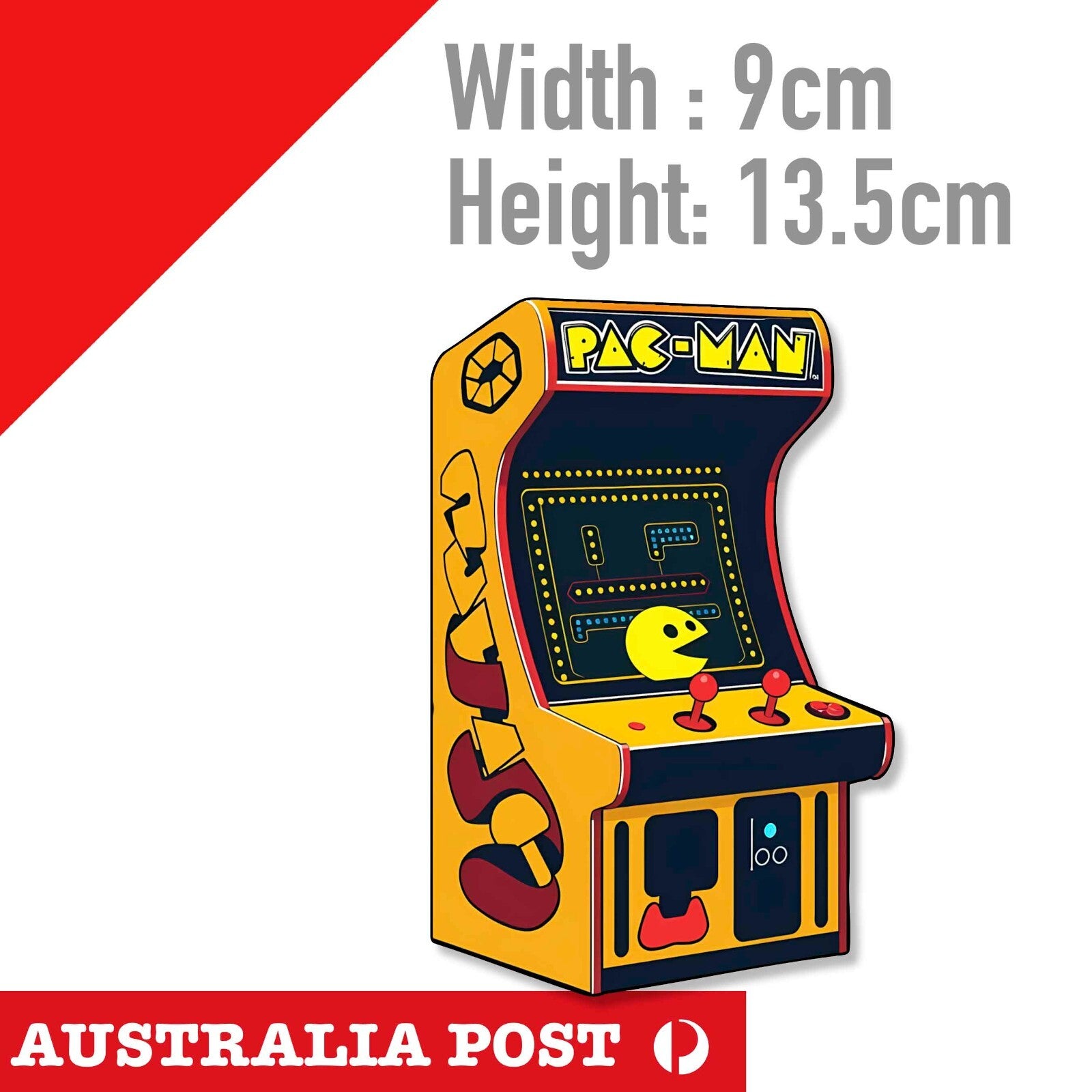 Arcade PAC-Man Machine , Retro Gaming  Sticker