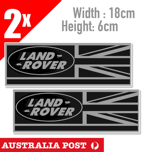 Land ROVER Union British Jack Flag Logo Banner , 4x4,Off Stickers