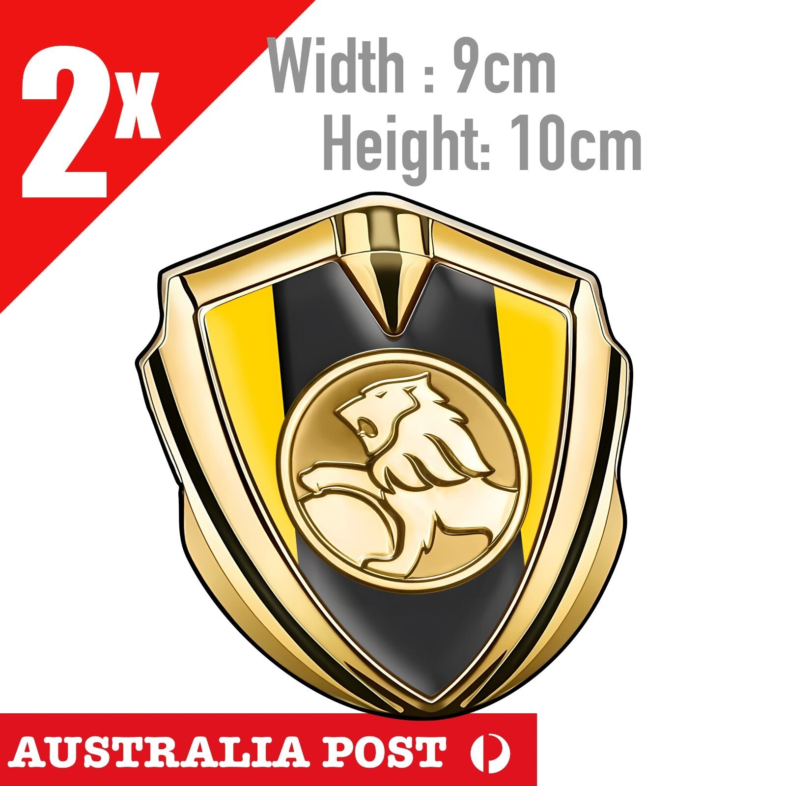 HOLDEN GOLD badge Car Logo Badge, HOLDEN Logo Sticker