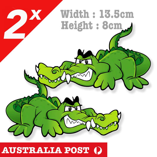 Crocodile Funny Animal Sticker, Alligator Funny Sticker