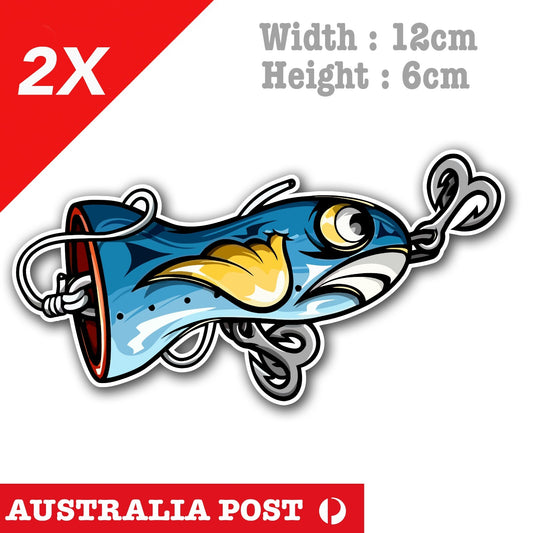 Fishing Lure JDM, Fishing Gear and Out Door Vinyl  Stickers