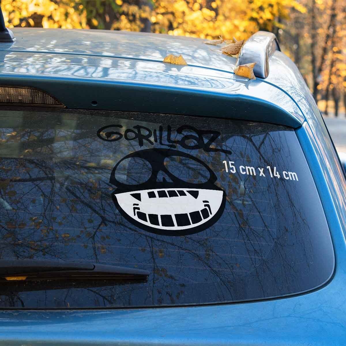 Gorillaz Head  Vinyl  Sticker 