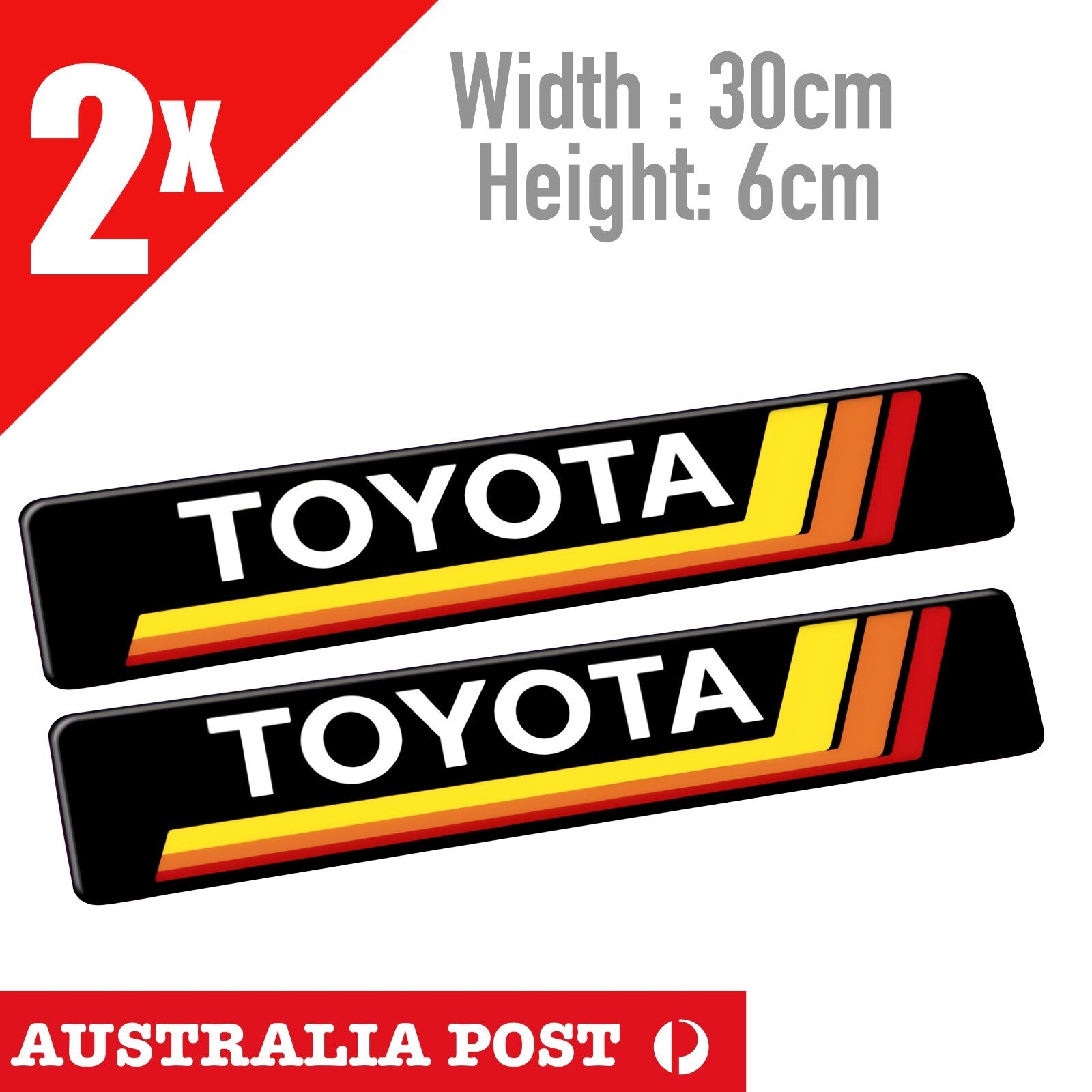 Toyota LAND CRUISER TRD  , Toyota  Logo, Hilux, 4WD, Off Road  Sticker