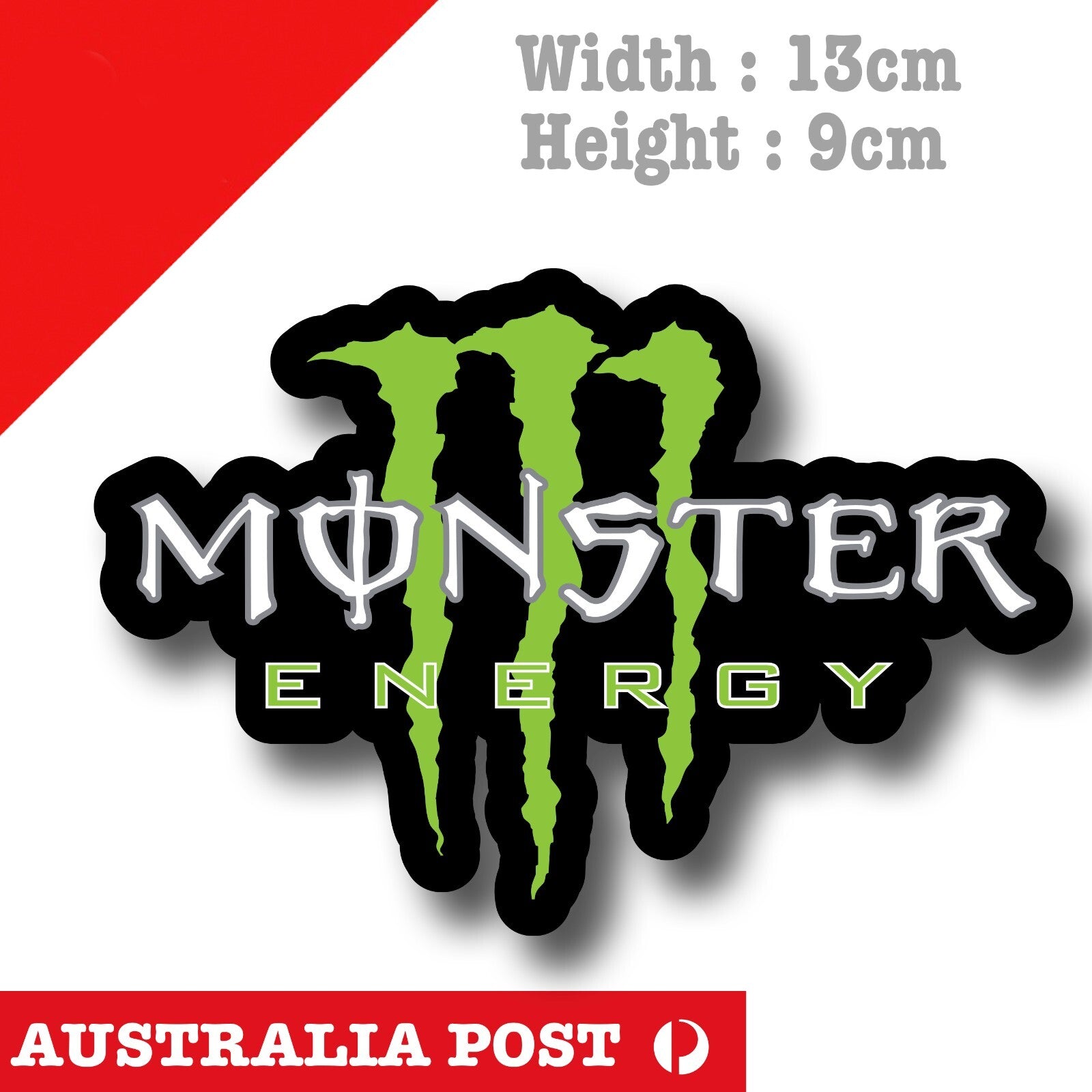 Monster Energy Drink Logo  Truck , Toolbox , Fridge , Bar Sticker