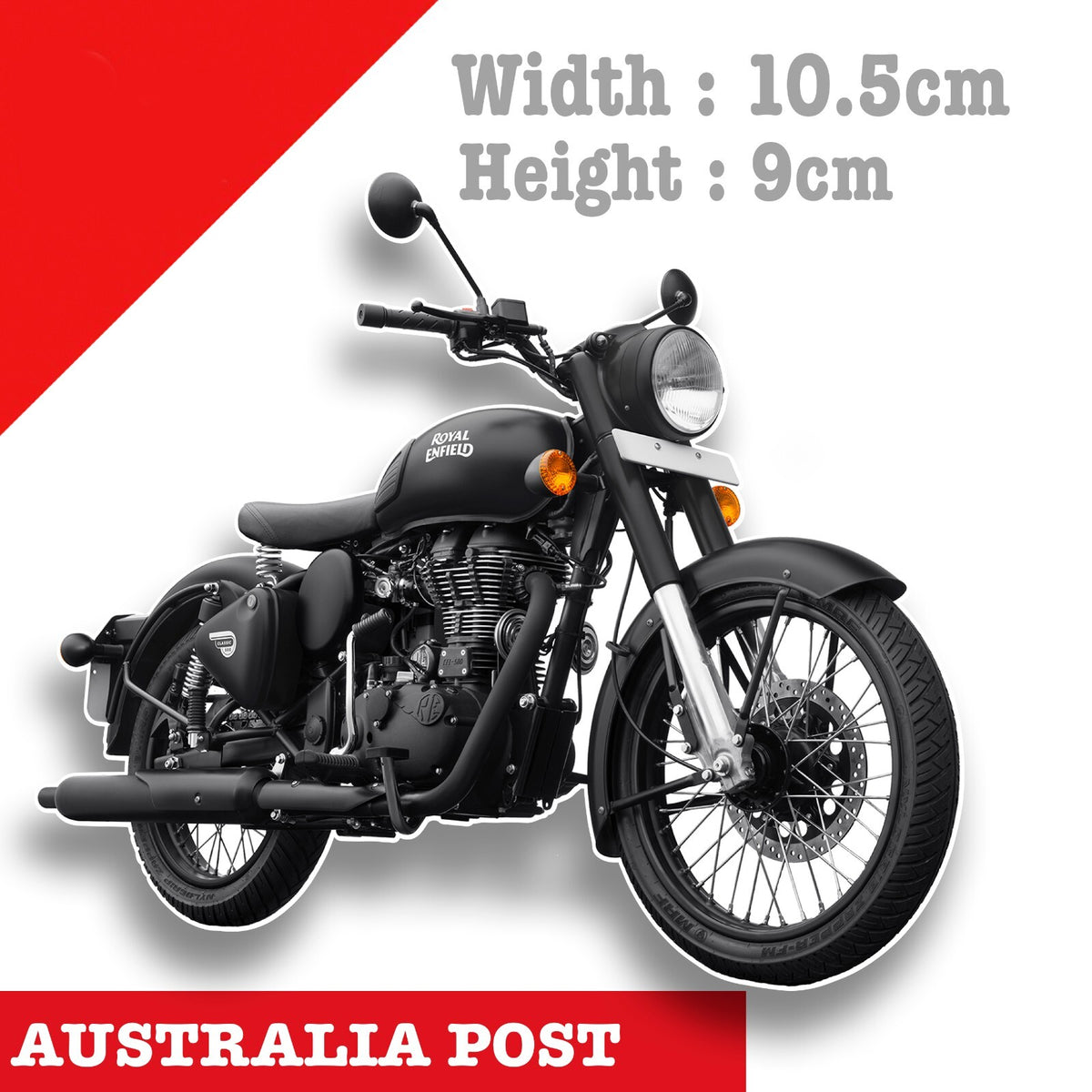 ROYAL ENFIELD Motorcycle 500 Classic ,Royal Enfield Bicycle Sticker
