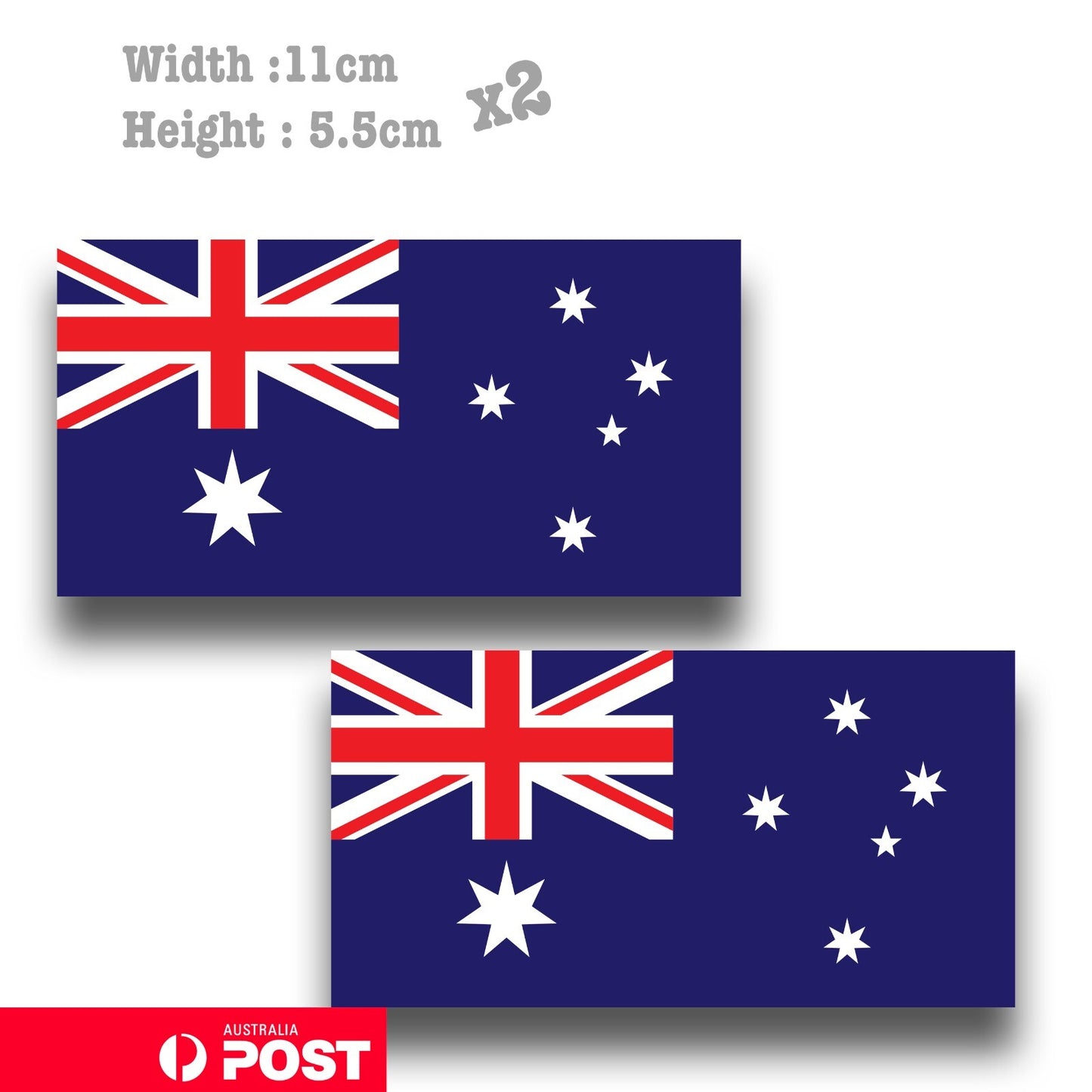 Australian Flag  Vinyl  Stickers