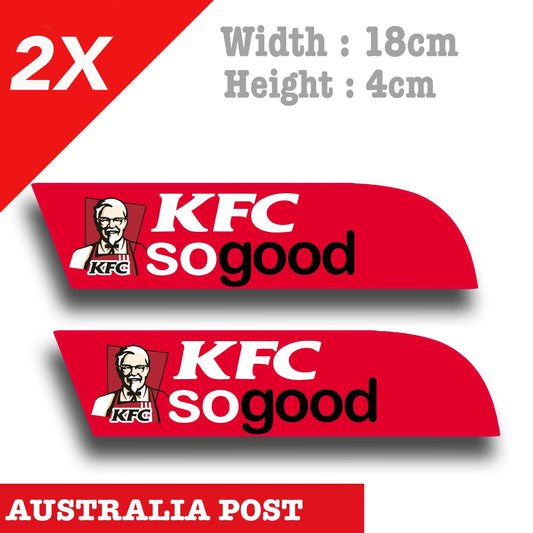 KFC Banner Logo, KFC So Good Stickers