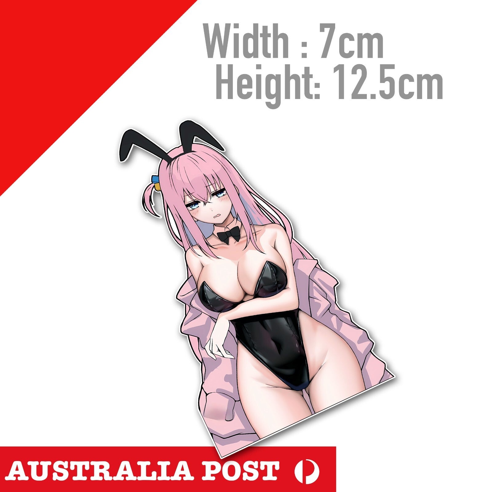 Darling in the Franxx Zero Two Senpai Playboy Outfit Anime WAIFU JDM  Sticker