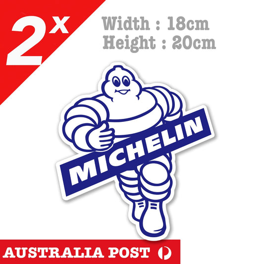 MICHELIN Man Tyre Logo, Racing, Garage, Window Decal Sticker
