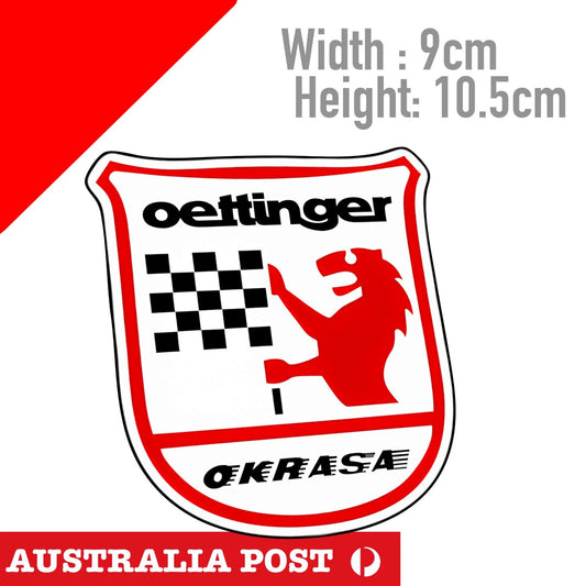 Oettinger Sticker Decal Vinyl Volkswagen Audi VW Seat Skoda