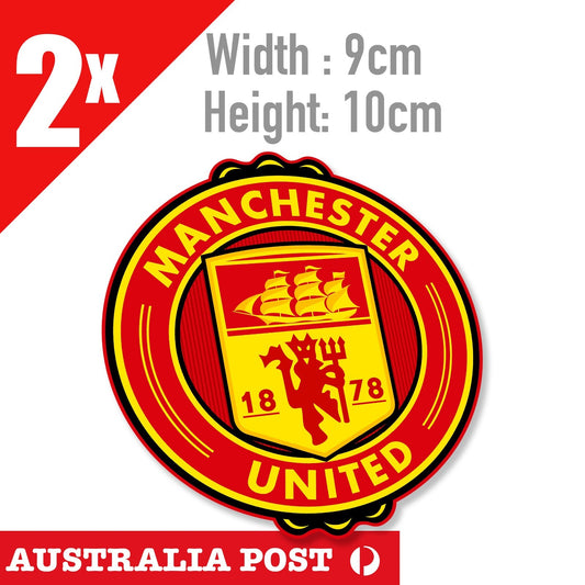 Manchester United FC Premier League Sticker Decal Vinyl Car Wall Stickers