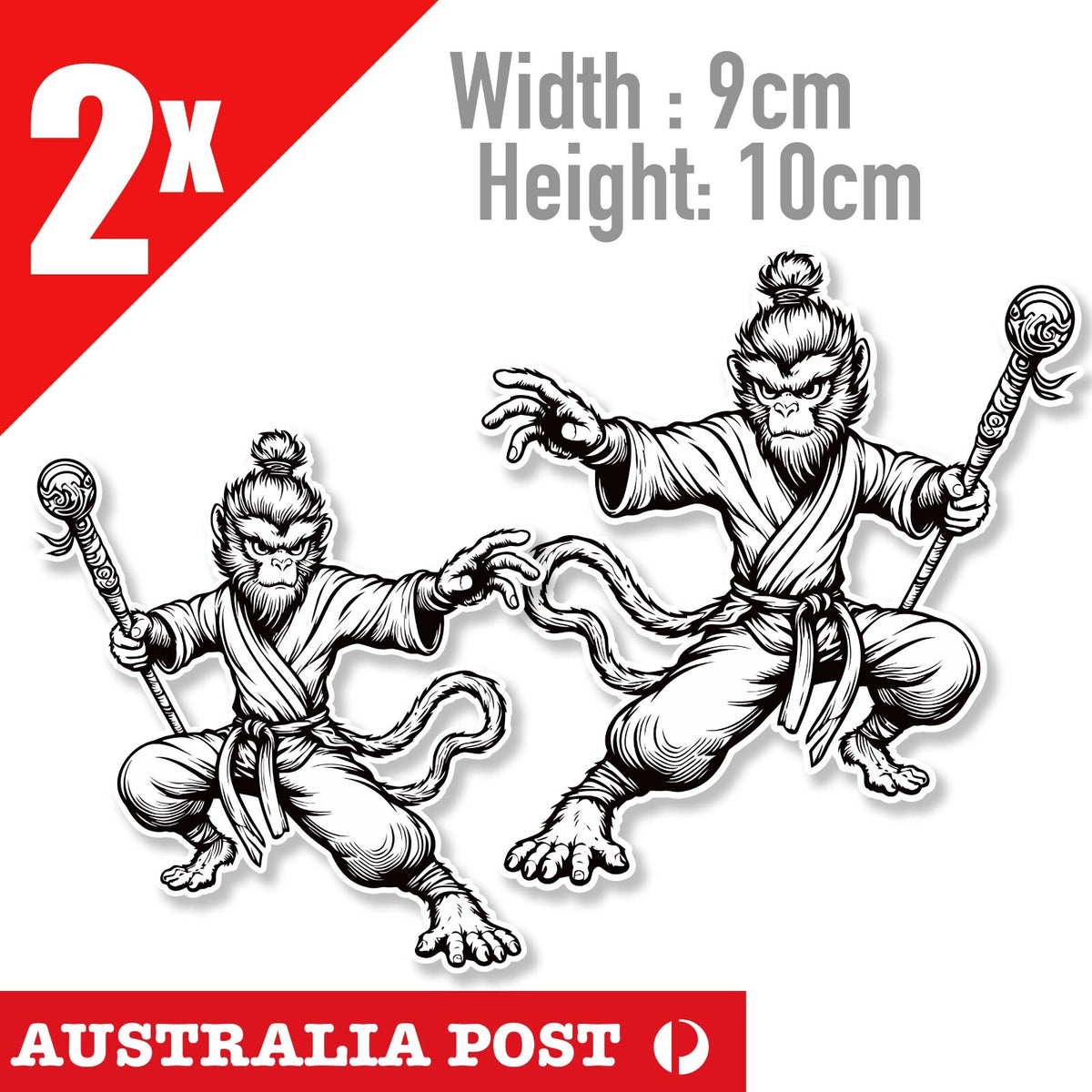 Monkey King, Black Myth WUKONG Monkey Sticker