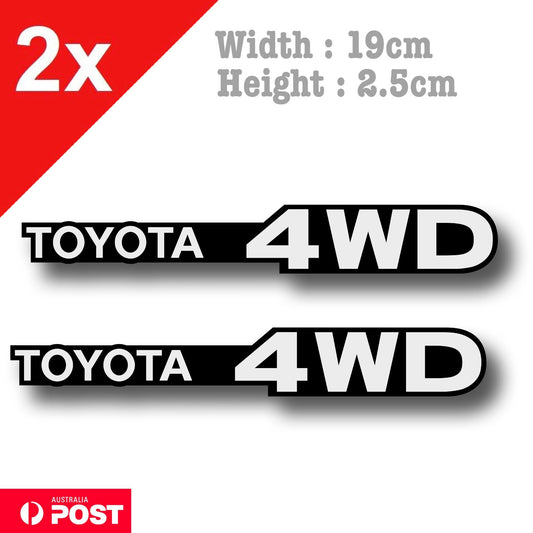 Toyota 4WD , Off Road Hilux Side Decal Sticker