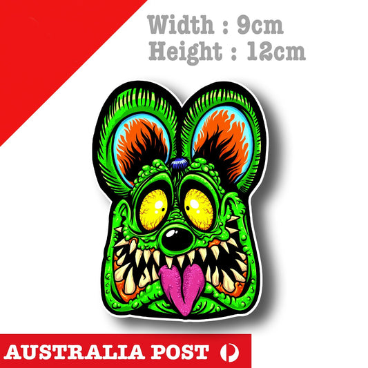 RAT Fink  High , DOPED Hot Rode, Monster Truck Rat FINK Sticker
