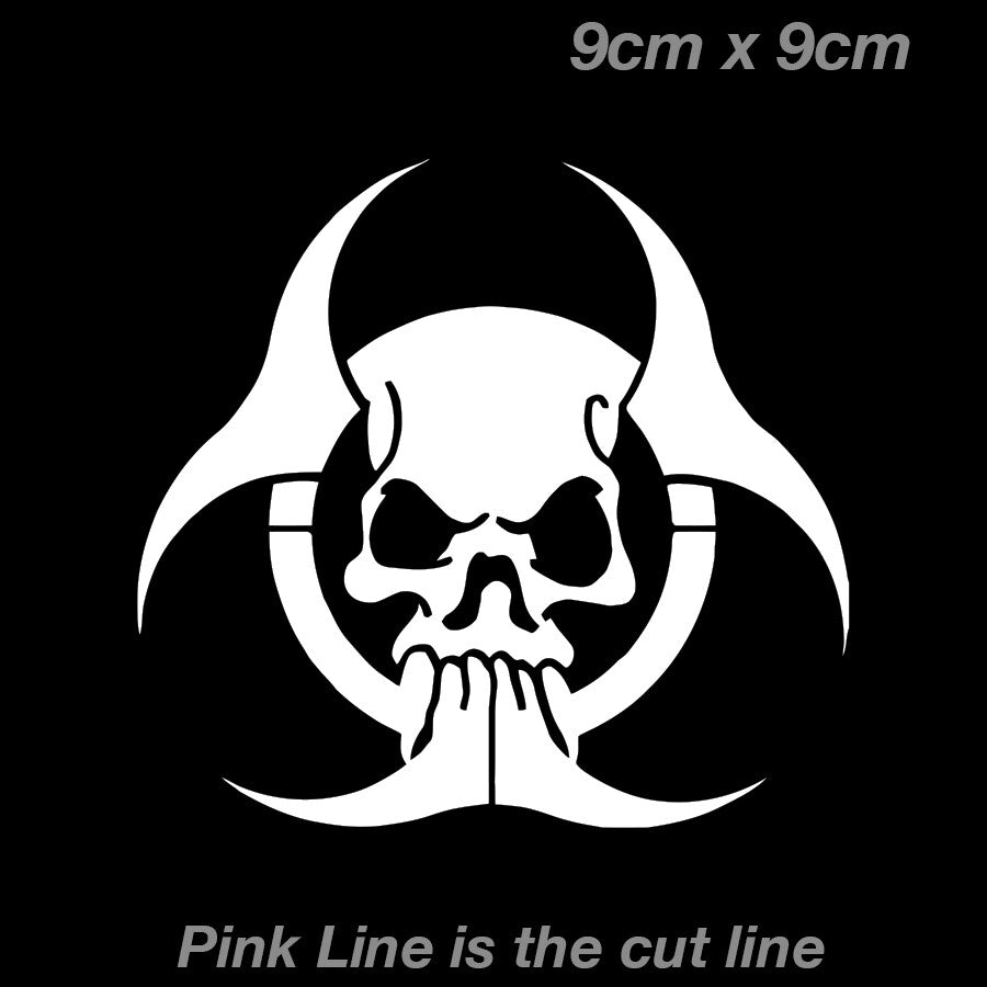 UMBRELLA CORPORATION BIOHAZARD Resident Evil Pack 15 piece Decal Sticker 