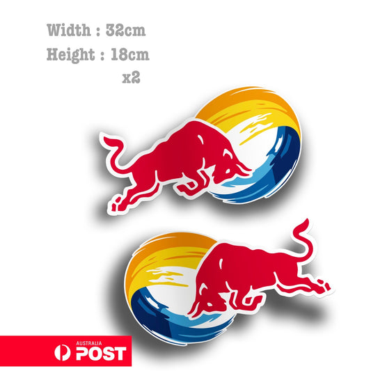 Red Bull New Logo  Sticker 