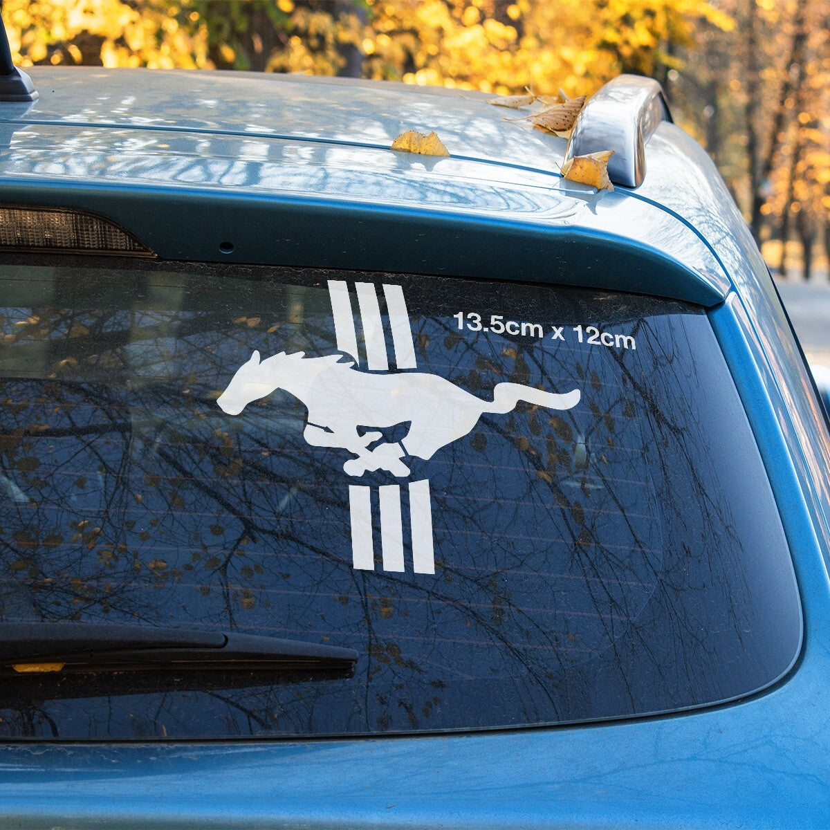 Ford Mustang Logo Mustang GT Vintage  Window  Sticker