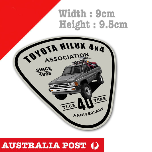 TOYOTA HLUX 4x4 Association Hilux 4x4 Truck Ute, 4Runner Sticker
