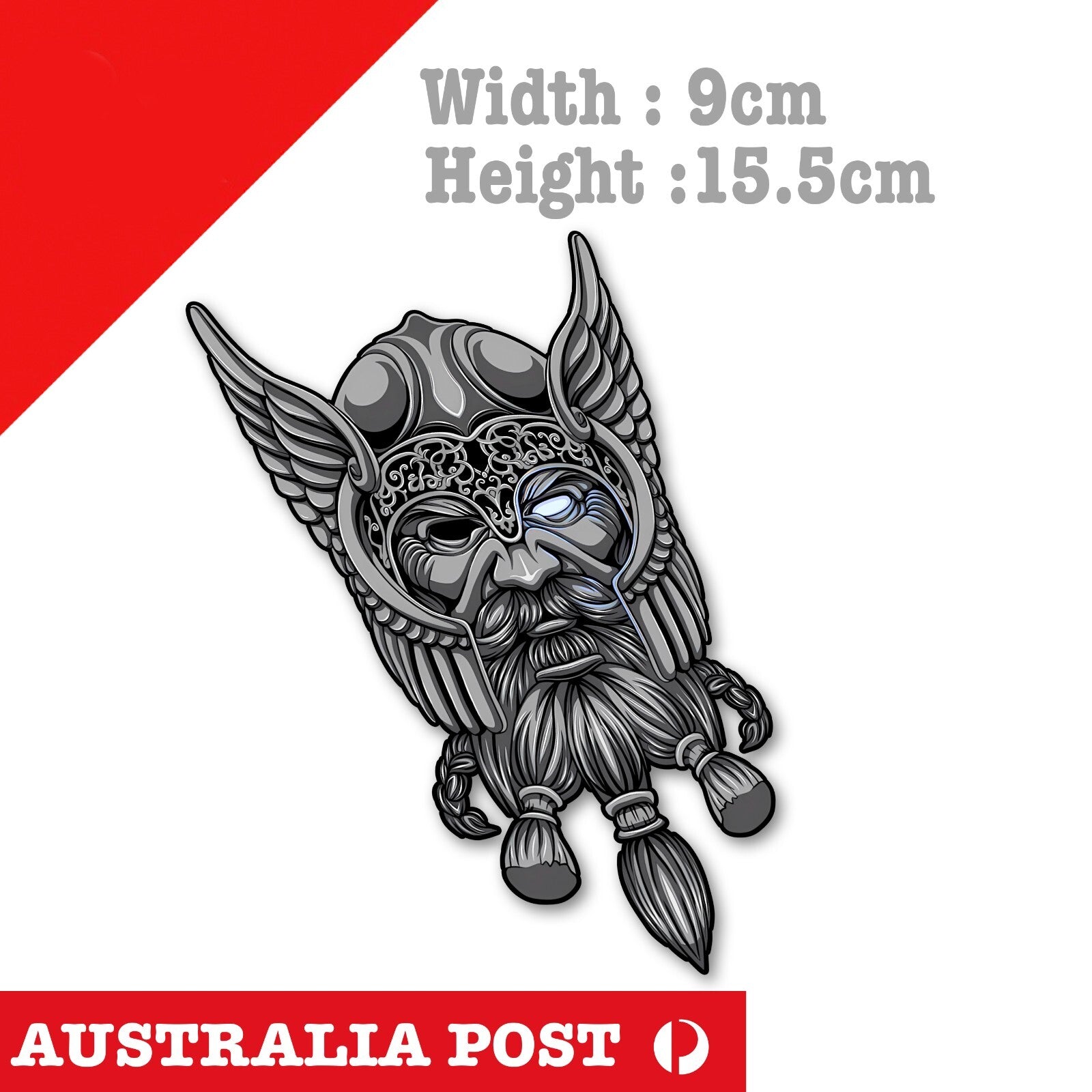 Odin God of War, IN ODIN WE TRUST Vikings 4 x 4 Off Road Sticker