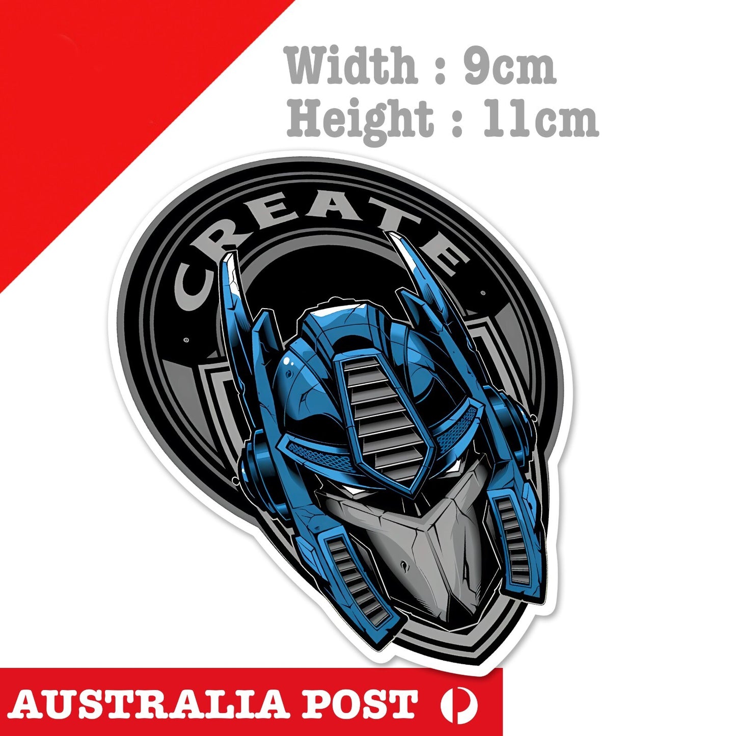 Optimus Prime, Transformers Logo ,Transformers Robot Badge Sticker