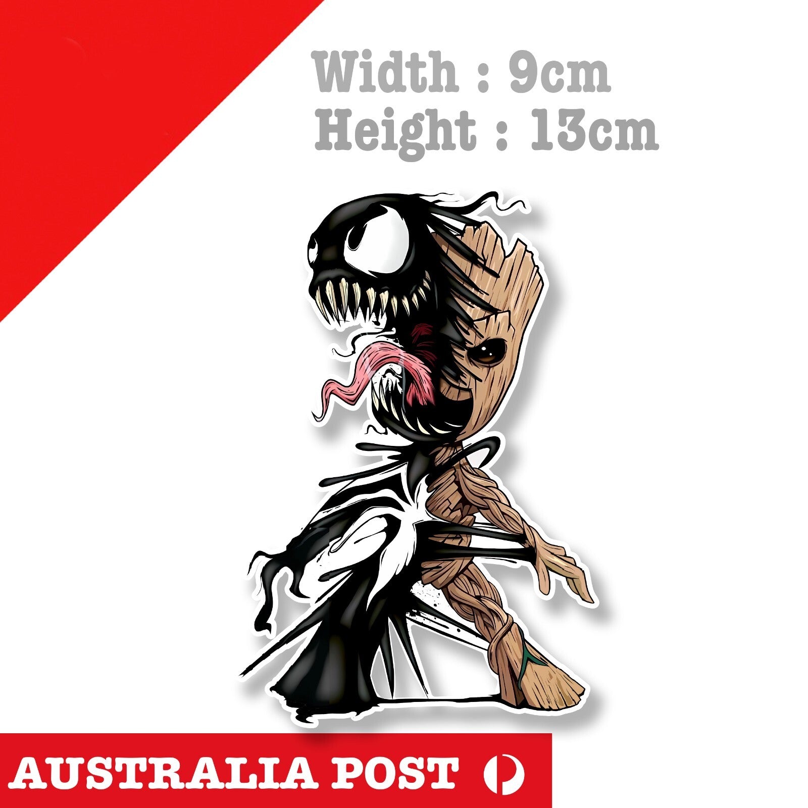 Groot- Guardian of Galaxy Venom, Venom Spiderman, I am Groot Sticker