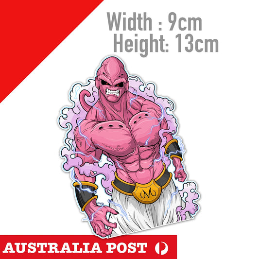 Super Majin Boo  - Dragon Ball Z  Laptop , Car  Decal Sticker 