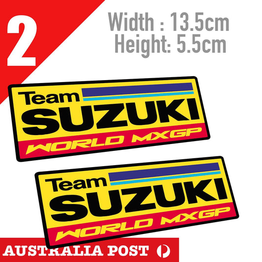 TEAM SUZUKI  WORLD MXGP ,JDM  Banner Stickers