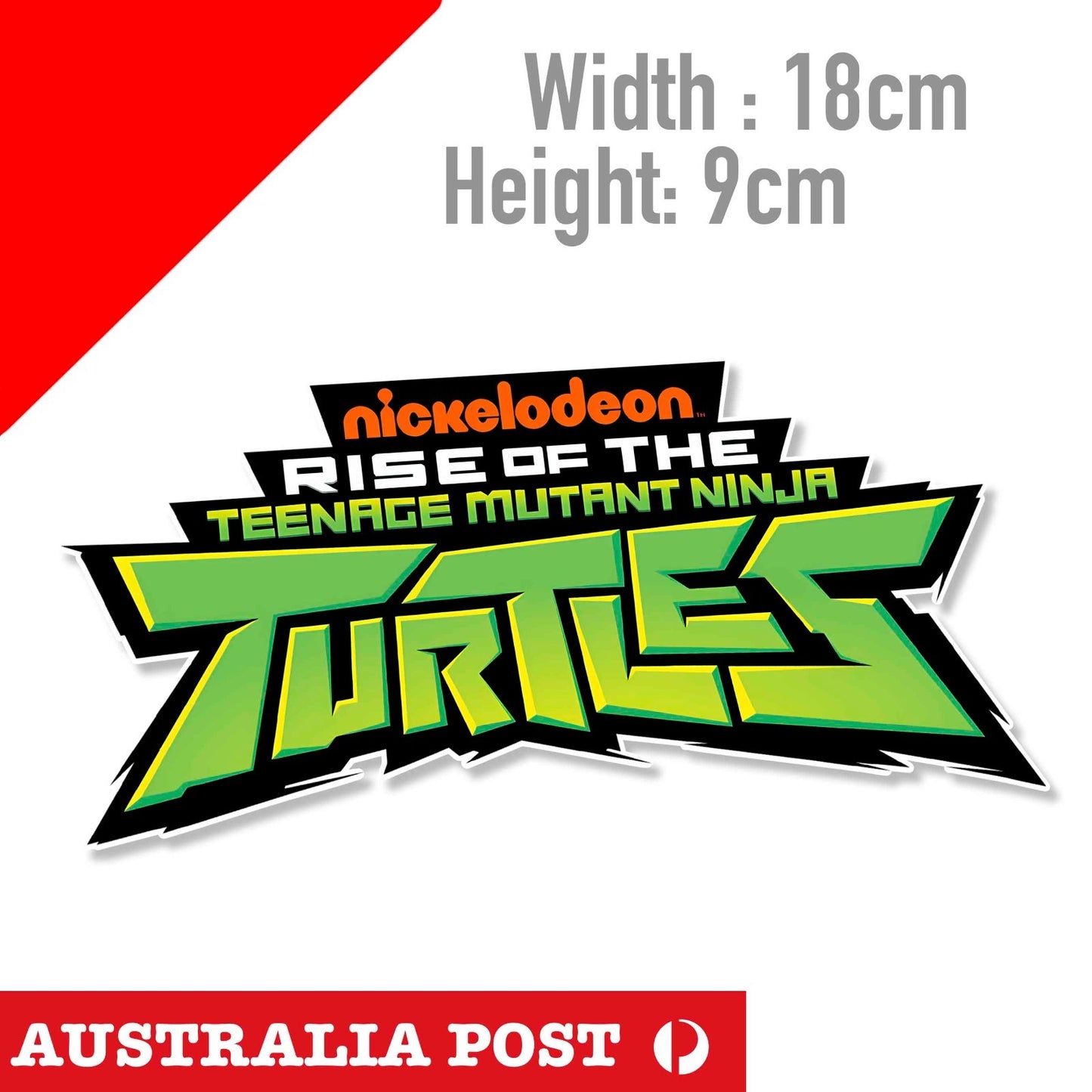 Teenage Mutant Ninja Turtles TMNT Logo   Cartoon Sticker