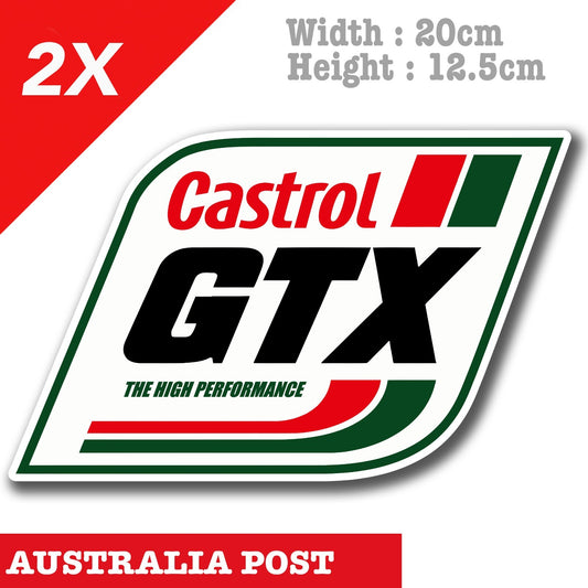 Castrol GTX High Performance Stickers