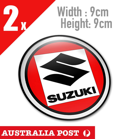 SUZUKI Round Badge Logo Racing  Stickers