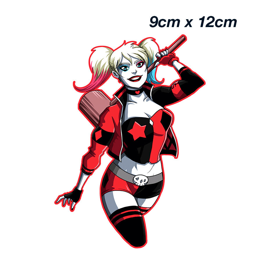Harley Quinn - Suicide Squad with Mallet  Laptop , Car  Decal Sticker 