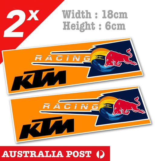 KTM Red Bull Racing logo, MotoGP, Truck, Ute, Laptop Stickers