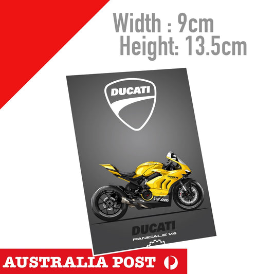 Ducati Panigale V4 Bike Decal Sticker