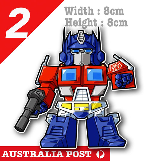 Transformers Sticker, Optimus Prime , Transformers Robot Truck Sticker