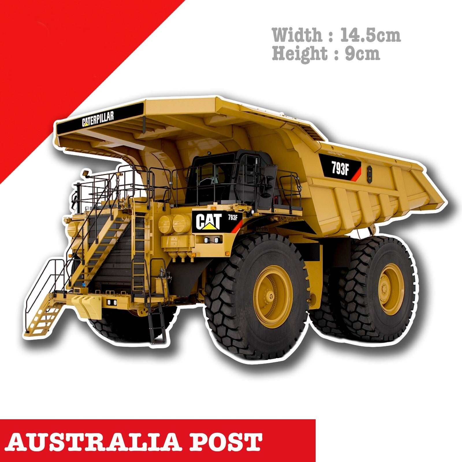 CATERPILLAR 793F Mining Machinery , Truck Ute Logo Stickers