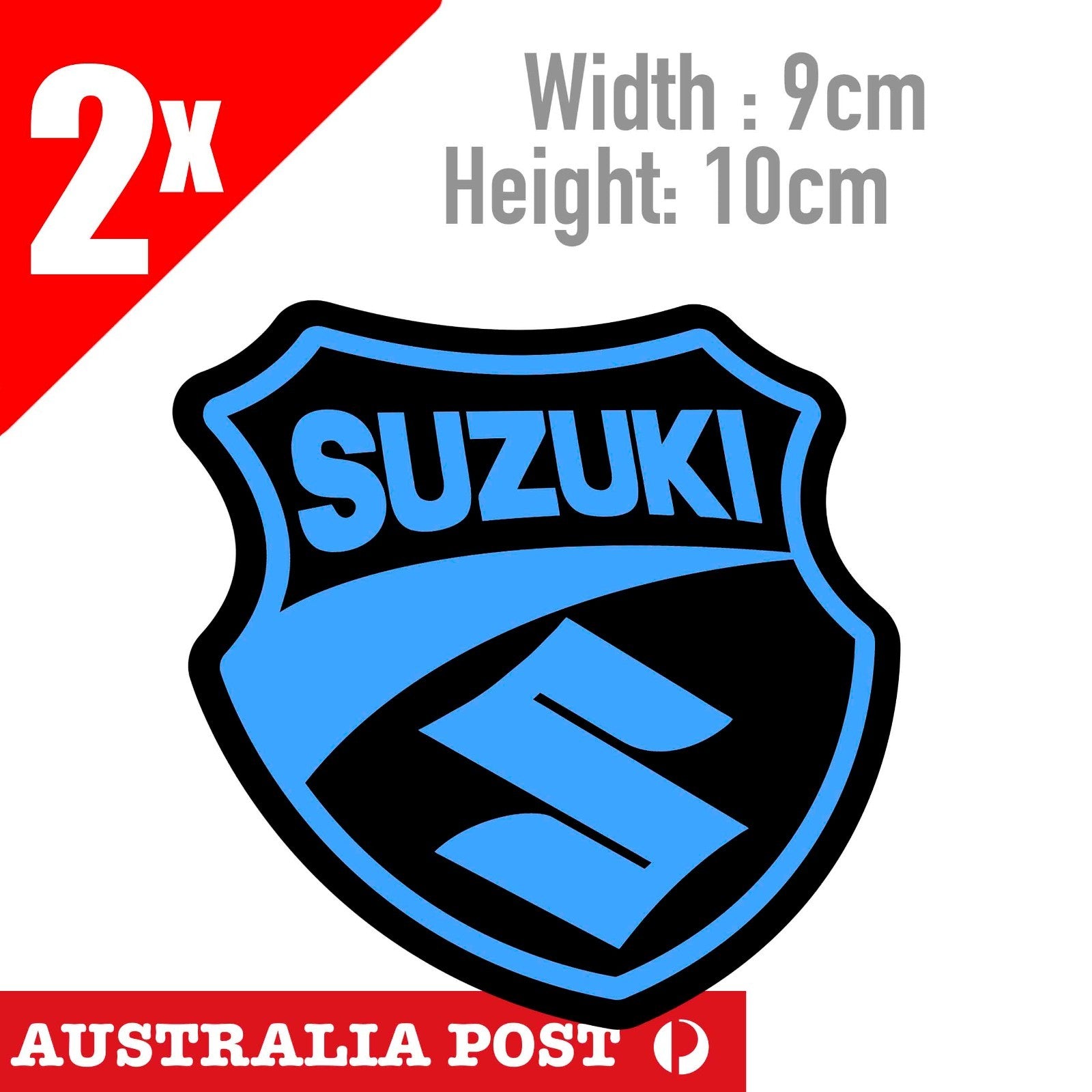 Suzuki  Blue decals sticker