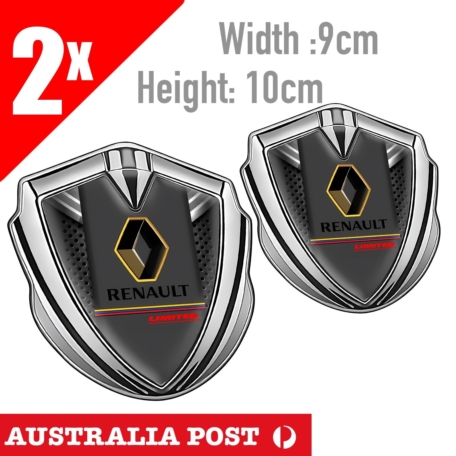 RENAULT RS Sport Badge Limited Edition  Car  Logo Sticker