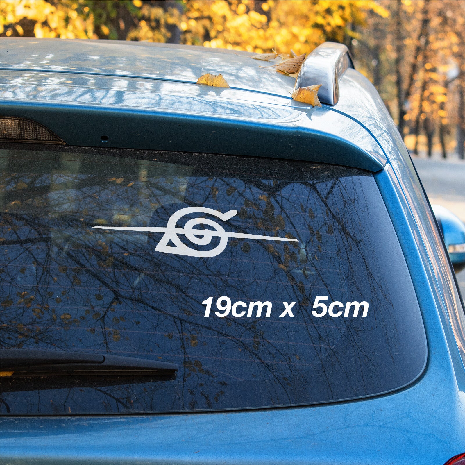 2x Naruto Itachi Headband logo Naruto Anime JDM  Car Sticker 