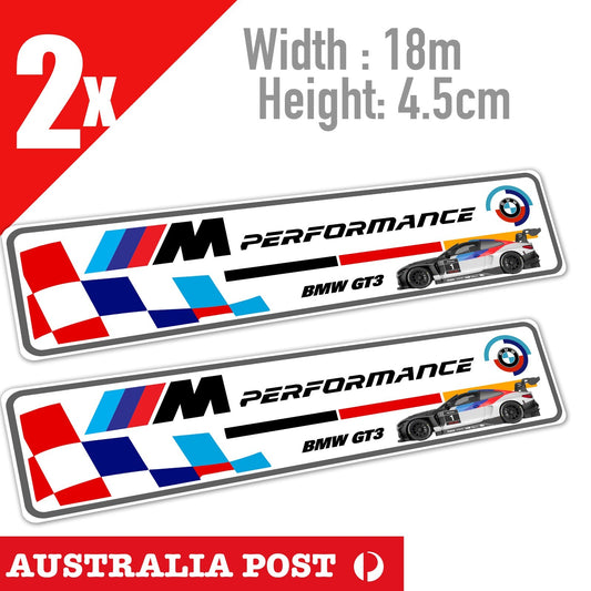 BMW Motorsport PERFORMANCE M Series BMW Logo Stickers