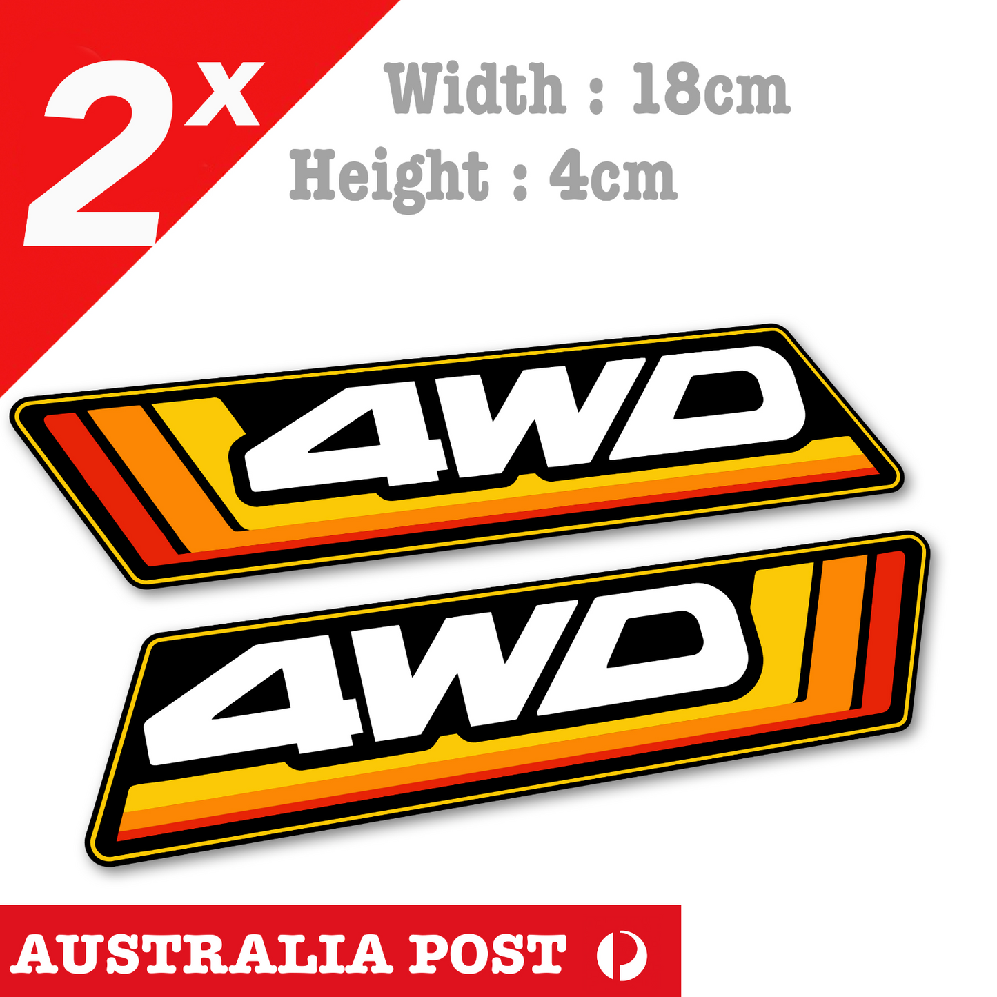 Toyota TRD 4WD  Vintage Logo Laptop , Car  Vinyl  Stickers